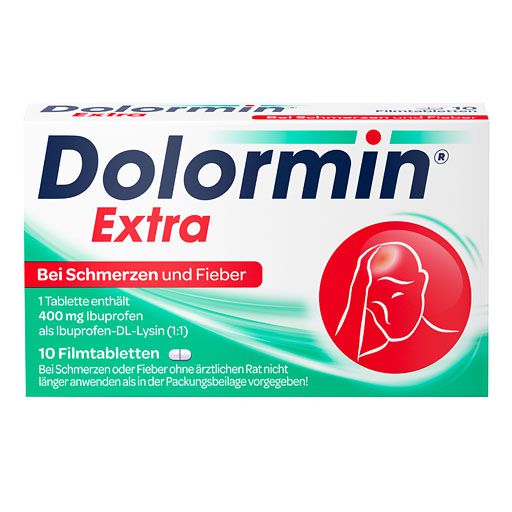 Dolormin® Extra bei Schmerzen und Fieber