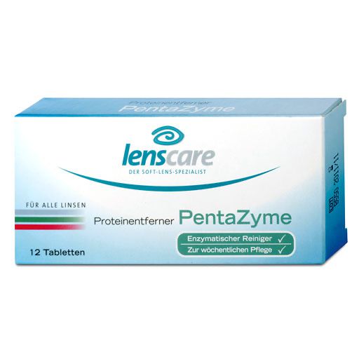 LENSCARE PentaZyme Proteinentferner Tabletten