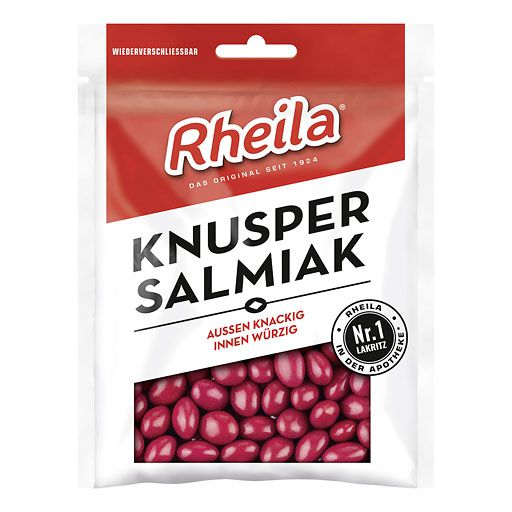 RHEILA Knusper Salmiak mit Zucker