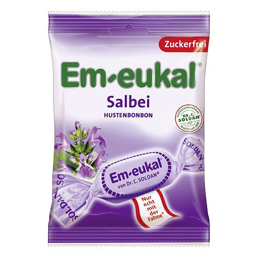 EM-EUKAL Bonbons Salbei zuckerfrei