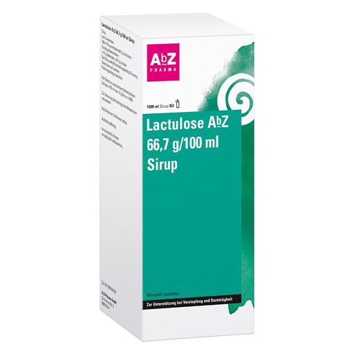 LACTULOSE AbZ 66,7 g/100 ml Sirup - bei Verstopfung