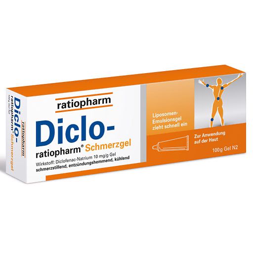 DICLO-ratiopharm Schmerzgel - bei Schmerzen