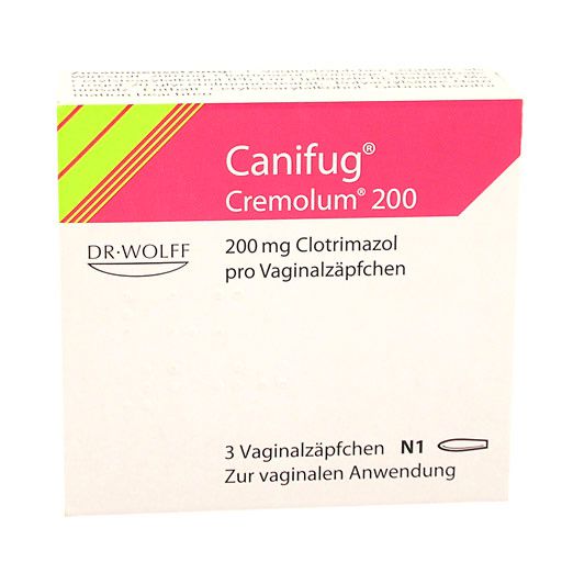 CANIFUG Cremolum 200 Vaginalsuppositorien