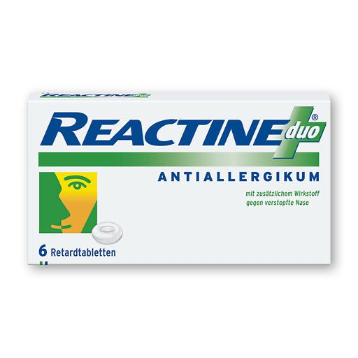 Reactine® Duo Wirkstoffkombi bei Allergie