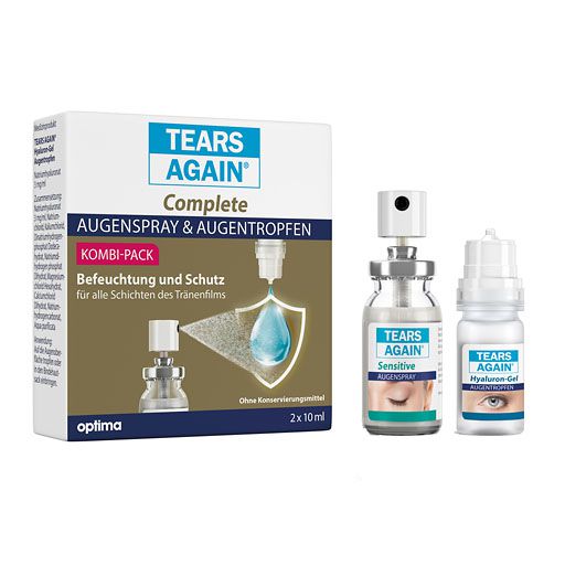 TEARS Again Complete Augenspray & Augentropfen