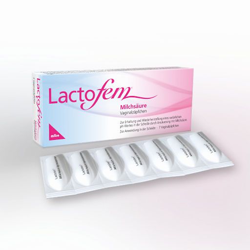 LACTOFEM Milchsäure Vaginalzäpfchen