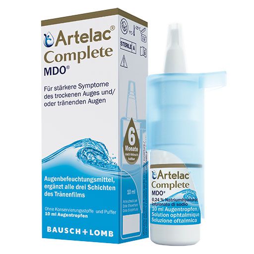 ARTELAC Complete MDO Augentropfen für trockene/tränende Augen