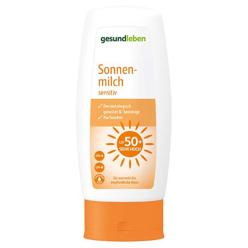 GESUND LEBEN Sonnenmilch sensitiv LSF 50+