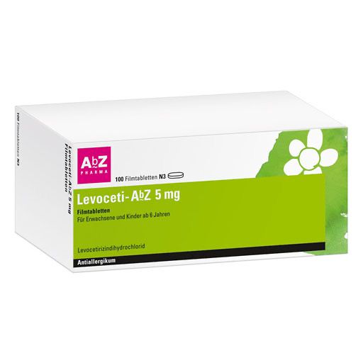 LEVOCETI-AbZ 5 mg Filmtabletten - bei Allergien
