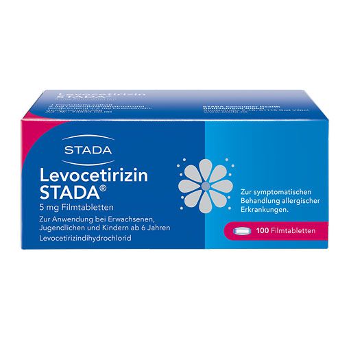 LEVOCETIRIZIN STADA 5 mg bei Allergie Filmtabletten