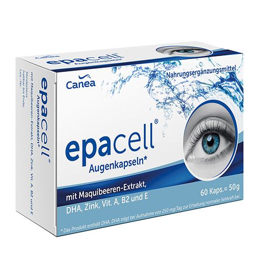 EPACELL Augenkapseln m.Maquibeere+DHA+EPA
