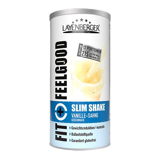 FIT+FEELGOOD Slim Shake Vanille-Sahne Pulver