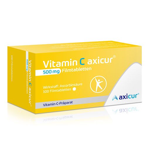 VITAMIN C AXICUR 500 mg Filmtabletten