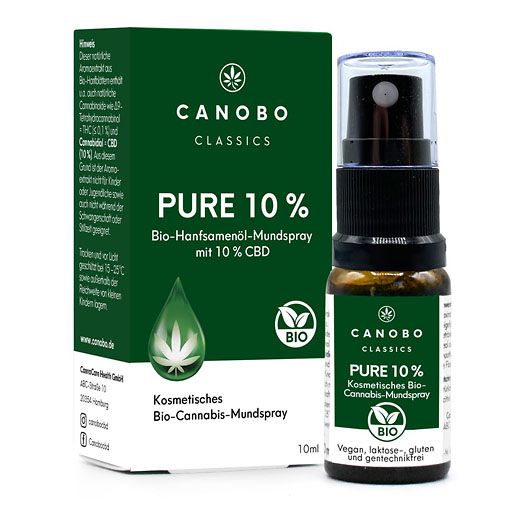 CANOBO Pure 10% Bio CBD Mundspray