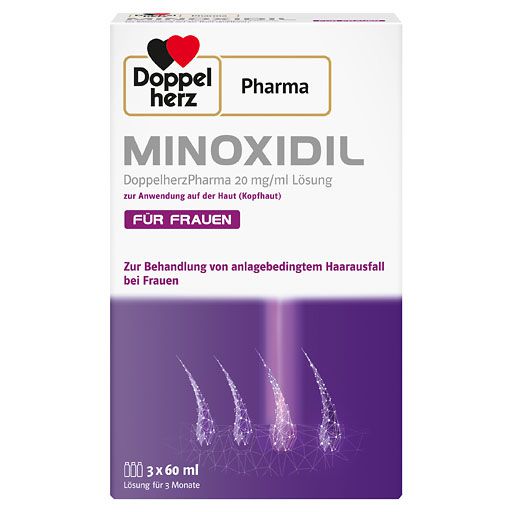 MINOXIDIL DoppelherzPharma 20mg/ml Lsg.Anw.Haut Frau