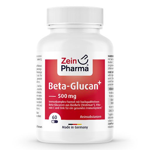 BETA-GLUCAN 500 mg+Vitamin C & Zink Kapseln