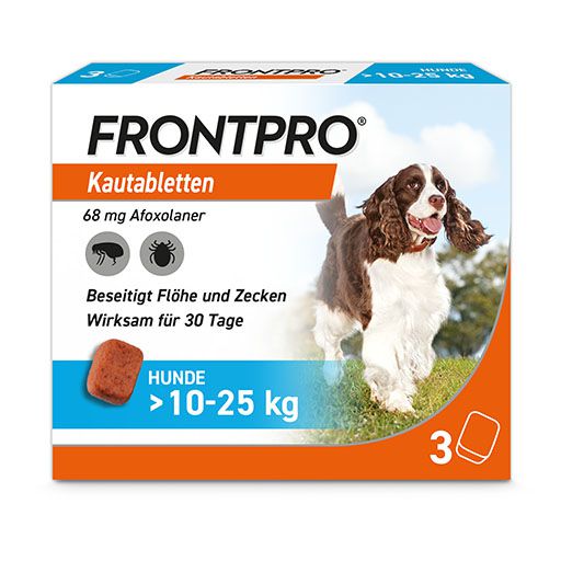 FRONTPRO 68 mg Kautabletten f.Hunde >10-25 kg