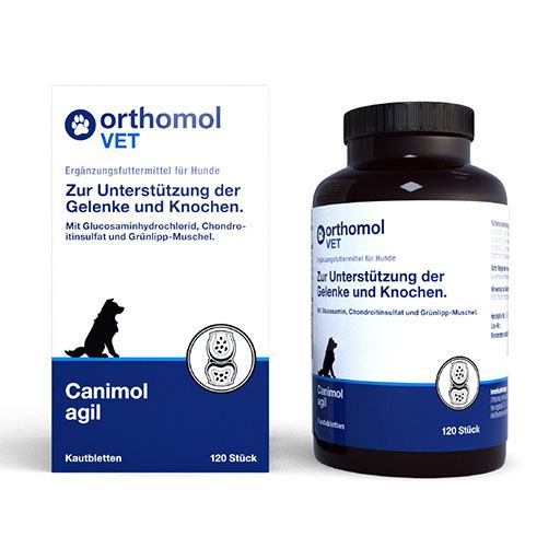 ORTHOMOL VET Canimol agil Kautabletten f.Hunde